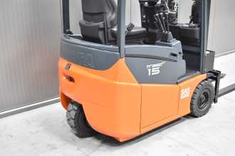 Használt targonca TOYOTA 7FBEST15 /57763/ ELEKTRO DREIRADFRONTSTAPLER (13043738)