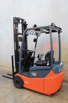 Használt targonca TOYOTA 7FBEST15 ELEKTRO DREIRADFRONTSTAPLER (13063096)