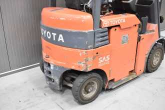 Használt targonca TOYOTA 7FBMF16 /56321/ ELEKTRO VIERRADFRONTSTAPLER (12996608)