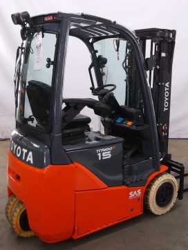 Használt targonca TOYOTA 8FBE15T ELEKTRO DREIRADFRONTSTAPLER (12862931)