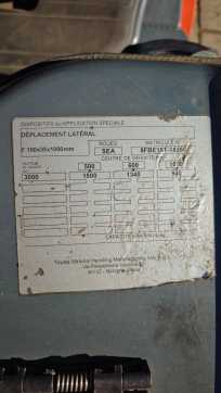 Használt targonca TOYOTA 8FBE15T ELEKTRO DREIRADFRONTSTAPLER (13073297)