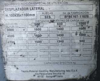 Használt targonca TOYOTA 8FBE16T ELEKTRO DREIRADFRONTSTAPLER (13065193)