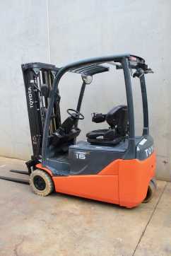 Használt targonca TOYOTA 8FBE16T ELEKTRO DREIRADFRONTSTAPLER (13065194)