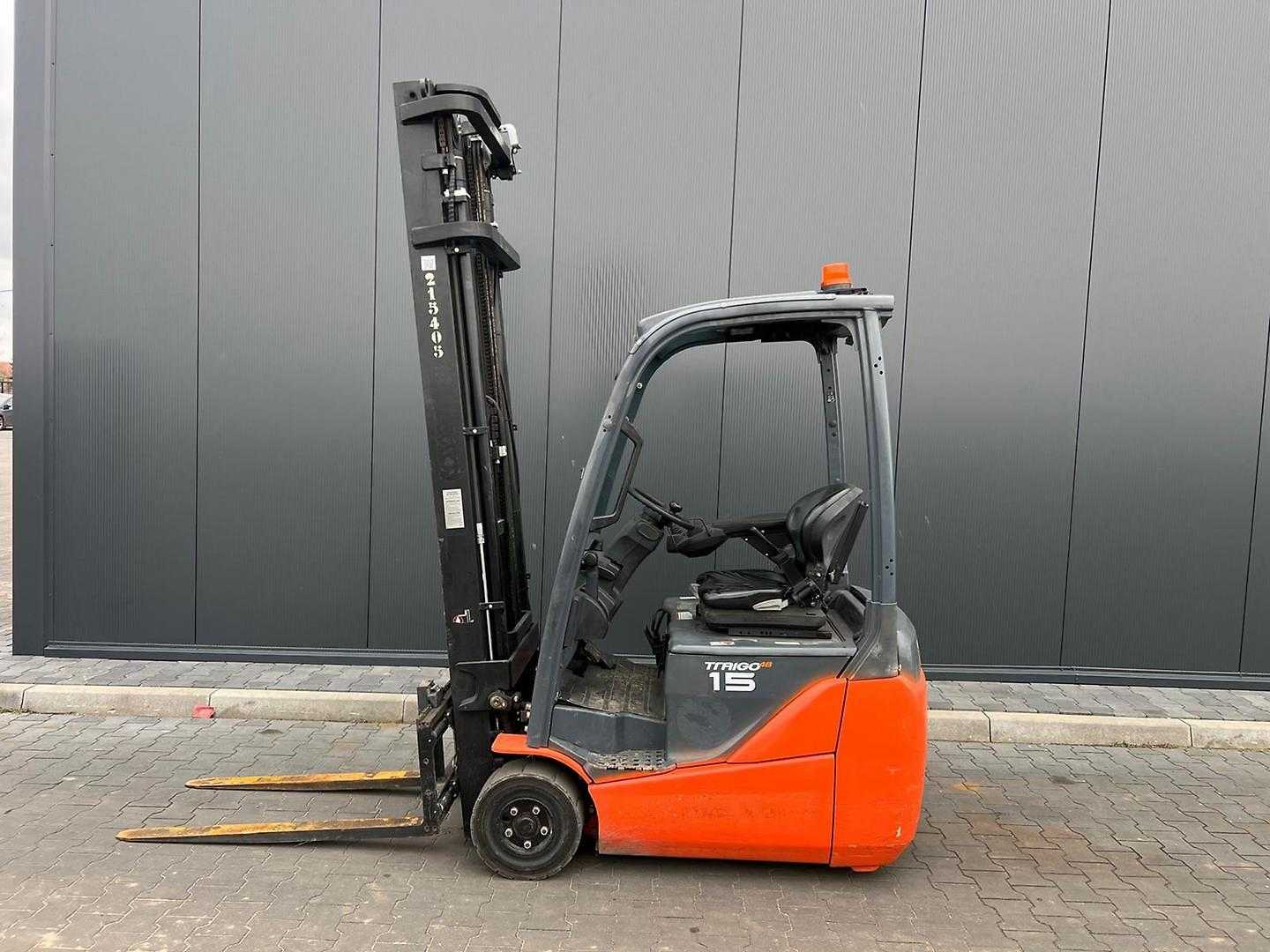 Használt targonca TOYOTA 8FBET15 ELEKTRO VIERRADFRONTSTAPLER (12940930)
