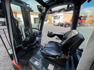 Használt targonca TOYOTA 8FBET15 / Triplex: 4.30m / nur 1.187h! / SS ELEKTRO VIERRADFRONTSTAPLER (13024801)