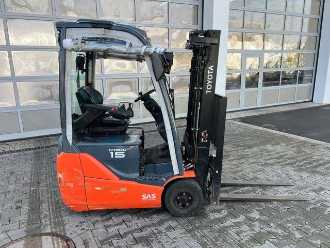 Használt targonca TOYOTA 8FBET15 / Triplex: 4.30m / nur 1.187h! / SS ELEKTRO VIERRADFRONTSTAPLER (13024801)