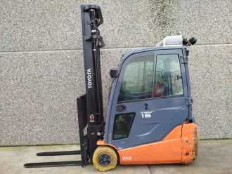 Használt targonca TOYOTA 8FBET16 ELEKTRO DREIRADFRONTSTAPLER (13067355)
