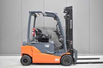 Használt targonca TOYOTA 8FBMT16 /53269/ ELEKTRO VIERRADFRONTSTAPLER (12932255)