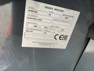 Használt targonca TOYOTA 8FBMT25 ELEKTRO VIERRADFRONTSTAPLER (13067170)