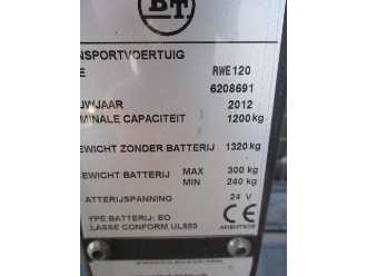 Használt targonca TOYOTA RWE120 ELEKTRO HOCHHUBWAGENFAHRERSTAND (13028626)