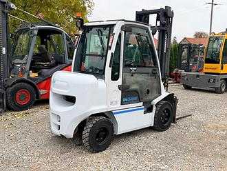 Használt targonca UNICARRIERS YG1D2A32Q DIESEL VIERRADFRONTSTAPLER (13076214)