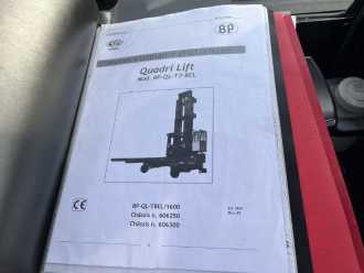 Használt targonca WEITERE Battioni + pagani QLT8EL ELEKTRO SEITENSTAPLER (13065427)
