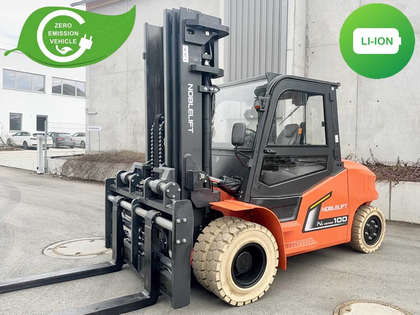 Használt targonca WEITERE FEP100N2 - TRIPLEX - LI-Ion - DEMO ELEKTRO VIERRADFRONTSTAPLER (13072148)