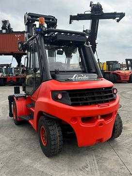 Használt targonca WEITERE LINDE H80D-03 DIESEL VIERRADFRONTSTAPLER (12985560)