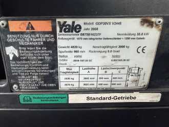 Használt targonca YALE GDP30VX DIESEL VIERRADFRONTSTAPLER (13068850)