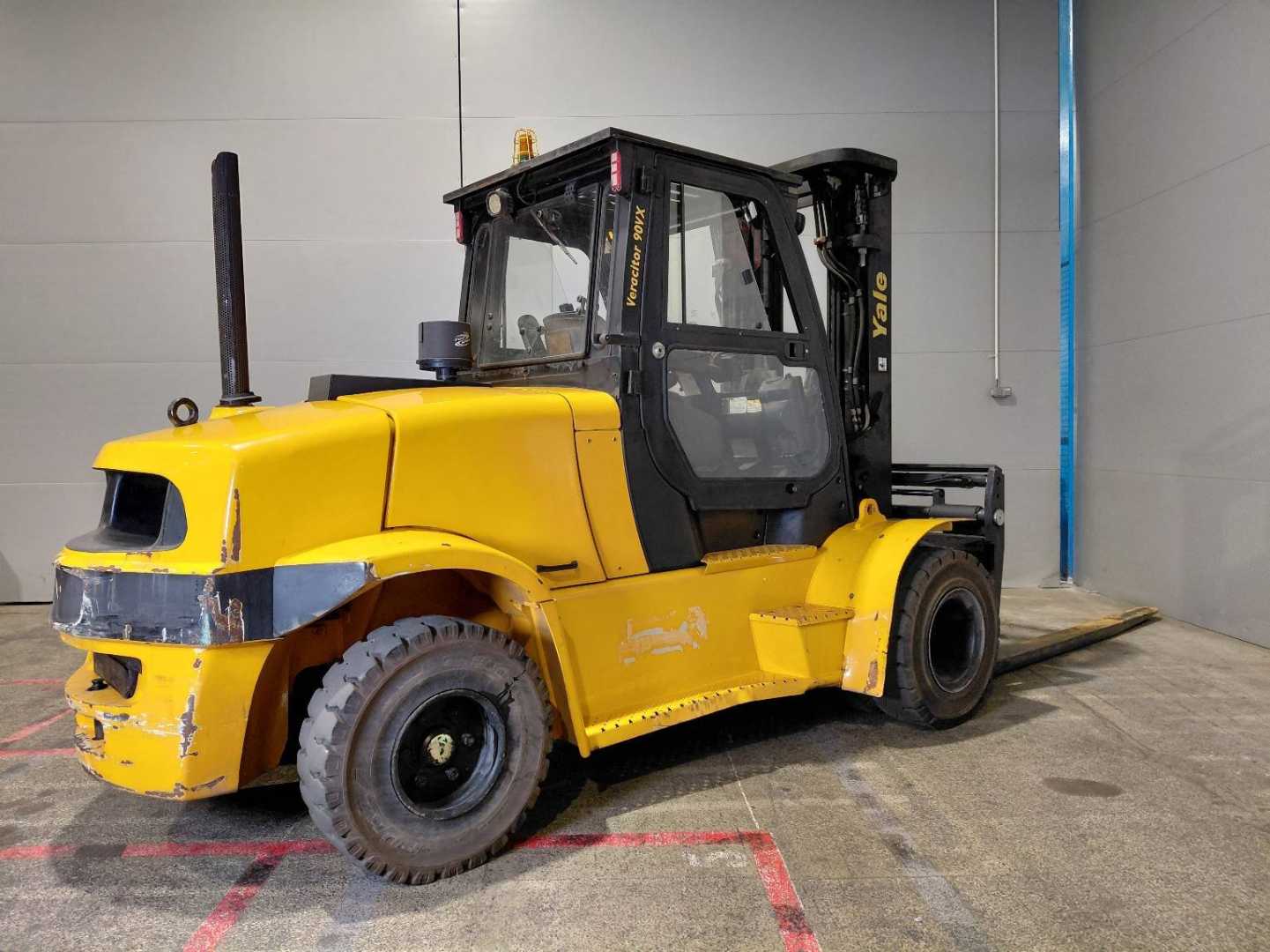 Használt targonca YALE GDP90VX DIESEL VIERRADFRONTSTAPLER (13070450)