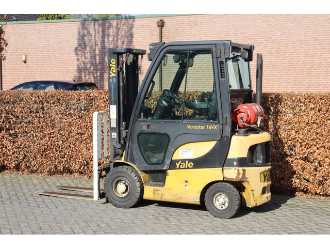 Használt targonca YALE GLP16VX GAS VIERRADFRONTSTAPLER (13062991)