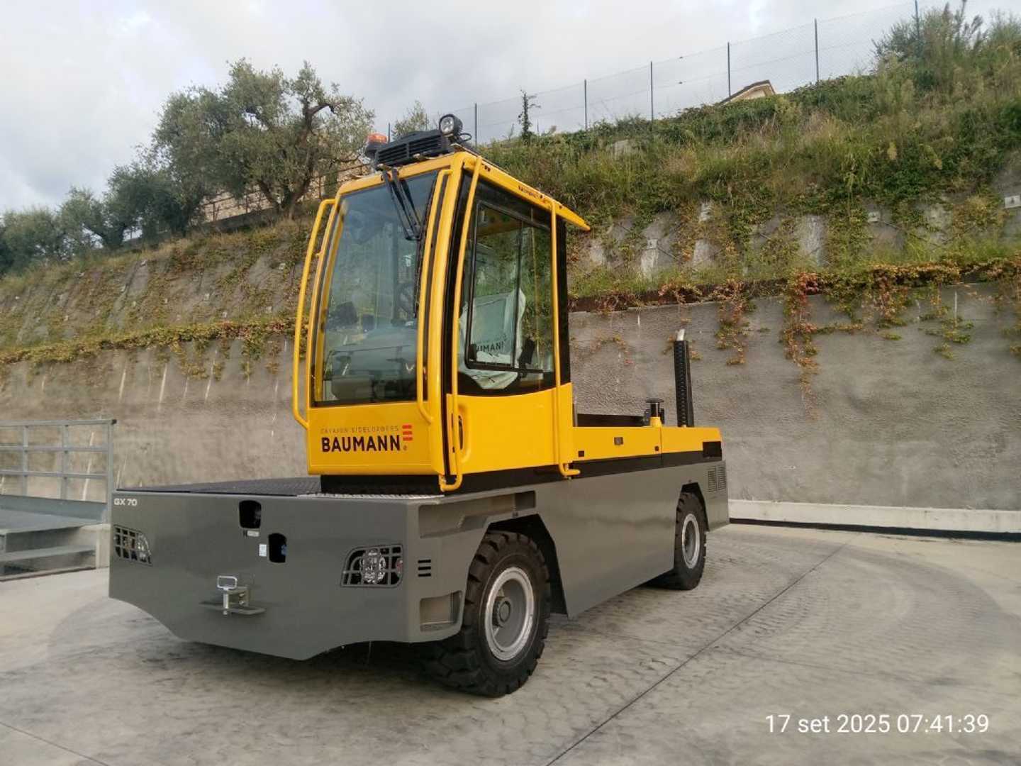 Heftruck gebruikt BAUMANN GX 70.60/16/40 ST DIESEL SEITENSTAPLER (13017845)