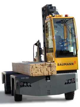 Heftruck gebruikt BAUMANN HX 50/14/60 TR DIESEL SEITENSTAPLER (13067574) backdrop