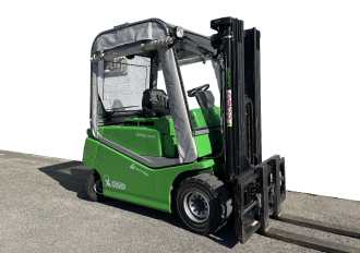Heftruck gebruikt CESAB BLITZ 350 AC (2300 ore) ELEKTRO VIERRADFRONTSTAPLER (13056041) backdrop
