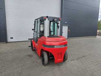 Heftruck gebruikt DAN_TRUCK 8450DG Container-Indoor-Stapler -TRIPLEX DIESEL VIERRADFRONTSTAPLER (12938871)