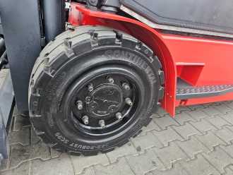 Heftruck gebruikt DAN_TRUCK 8450DG Container-Indoor-Stapler -TRIPLEX DIESEL VIERRADFRONTSTAPLER (12938871)