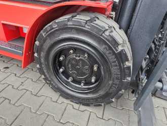 Heftruck gebruikt DAN_TRUCK 8450DG Container-Indoor-Stapler -TRIPLEX DIESEL VIERRADFRONTSTAPLER (12938871)