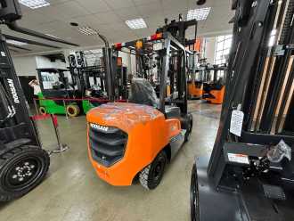 Heftruck gebruikt DOOSAN D35 NXP DIESEL VIERRADFRONTSTAPLER (13025101)