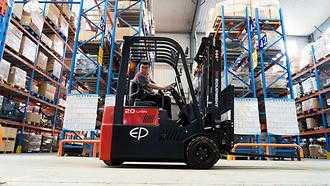 Heftruck gebruikt EP CPD15TVL Lithium Ionen ELEKTRO DREIRADFRONTSTAPLER (13034785)