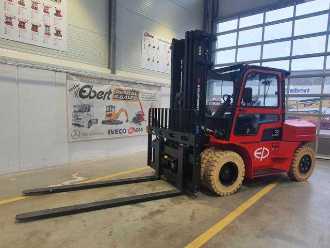 Heftruck gebruikt EP Equipment EFL 702 / 7T / Triplex: 5,40m / ZVG ELEKTRO VIERRADFRONTSTAPLER (13033003)