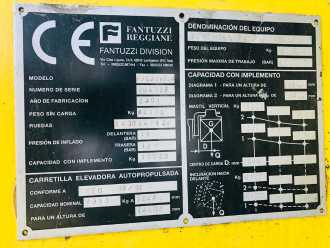 Heftruck gebruikt FANTUZZI FDC 25 K7 DB DIESEL CONTAINERSTAPLER (12308539)
