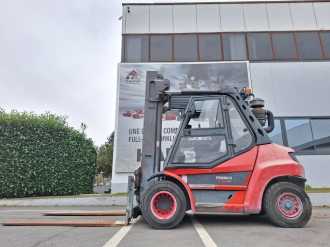 Heftruck gebruikt FENWICK H50D-03 DIESEL VIERRADFRONTSTAPLER (12935292) backdrop