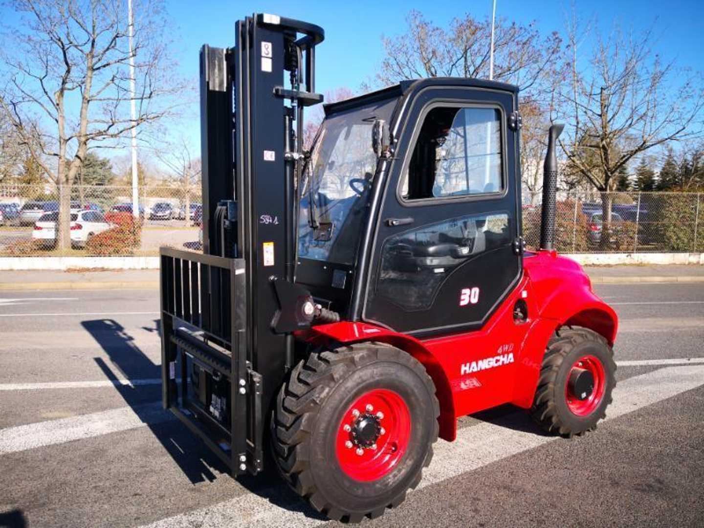 Heftruck gebruikt HANGCHA TT30-4 DIESEL GELAENDESTAPLER (12617533)