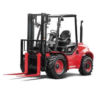 Heftruck gebruikt HANGCHA TT35-2 DIESEL GELAENDESTAPLER (12790573)
