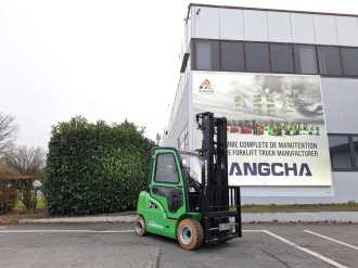 Heftruck gebruikt HANGCHA XC35Hi-2 (CPD35-XCY2H-SI) ELEKTRO VIERRADFRONTSTAPLER (12921171)