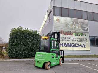 Heftruck gebruikt HANGCHA XC35Hi-2 (CPD35-XCY2H-SI) ELEKTRO VIERRADFRONTSTAPLER (12921171)