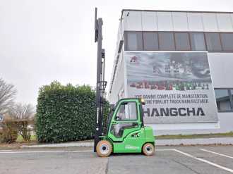 Heftruck gebruikt HANGCHA XC35Hi-2 (CPD35-XCY2H-SI) ELEKTRO VIERRADFRONTSTAPLER (12921171)