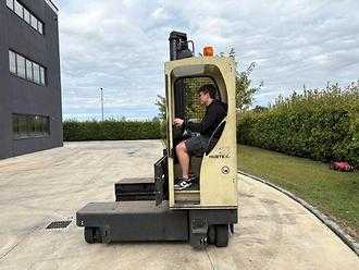 Heftruck gebruikt HUBTEX MQ25-Serie 2121EL1 ELEKTRO SEITENSTAPLER (13070408)