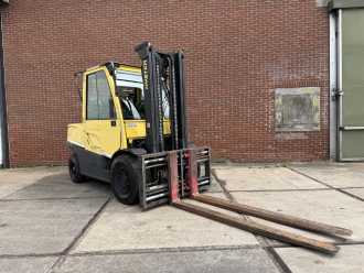 Heftruck gebruikt HYSTER H5.5FT GAS VIERRADFRONTSTAPLER (13054643) backdrop
