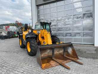 Heftruck gebruikt JCB 535-95 / nur 1.354h / Palettengabel & Schaufel DIESEL TELESKOPARMSTAPLER (13064795)