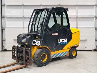 Heftruck gebruikt JCB TLT30-19E ELEKTRO VIERRADFRONTSTAPLER (13038080) backdrop