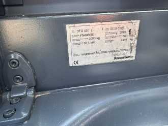 Heftruck gebruikt JUNGHEINRICH DFG 430 Baujahr 2015 / Stunden 10680 HH 3700 DIESEL VIERRADFRONTSTAPLER (13053472)
