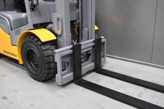 Heftruck gebruikt JUNGHEINRICH DFG 550s /52014/ DIESEL VIERRADFRONTSTAPLER (13017046)