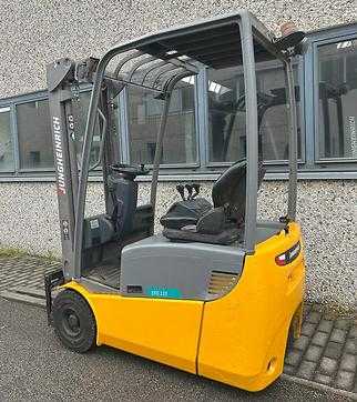 Heftruck gebruikt JUNGHEINRICH EFG 115 ELEKTRO DREIRADFRONTSTAPLER (13030385)
