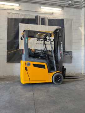 Heftruck gebruikt JUNGHEINRICH EFG 215 GE115-350ZZ Litio ELEKTRO DREIRADFRONTSTAPLER (13059549)