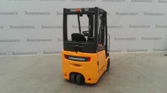 Heftruck gebruikt JUNGHEINRICH EFG 215 SP GE 115-450 DZ ELEKTRO DREIRADFRONTSTAPLER (12968388) backdrop