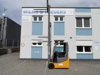 Heftruck gebruikt JUNGHEINRICH EFG 215 - Triplex - Doppelpedal - wenig Stunden ELEKTRO DREIRADFRONTSTAPLER (13064904)