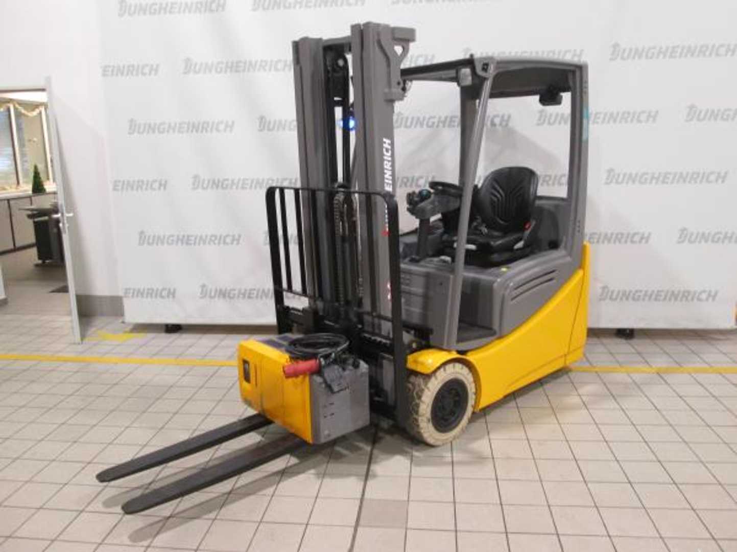 Heftruck gebruikt JUNGHEINRICH EFG 216k SP GE 120-464 DZ Li-Ion ELEKTRO VIERRADFRONTSTAPLER (13014516)