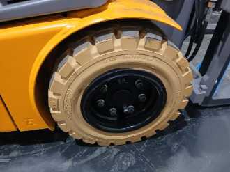 Heftruck gebruikt JUNGHEINRICH EFG 218 SP G+E 115 550 DZ ELEKTRO VIERRADFRONTSTAPLER (13056261)