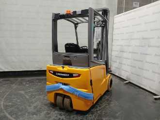 Heftruck gebruikt JUNGHEINRICH EFG 218 SP G+E 115 550 DZ ELEKTRO VIERRADFRONTSTAPLER (13058530) backdrop